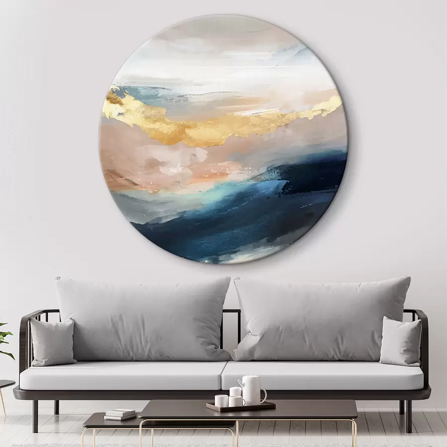 Wandbilder Abstrakter Himmel in Ölfarben r36780