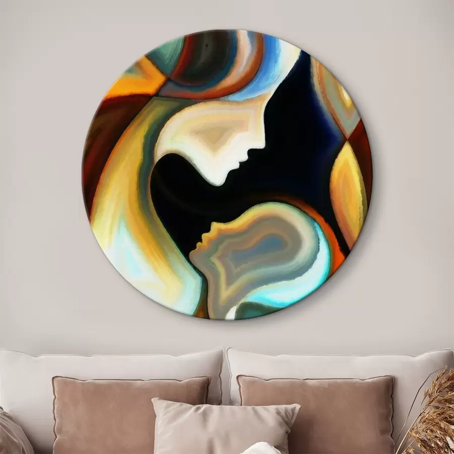 Wandbilder Abstraktion - Mutter und Kind r00034