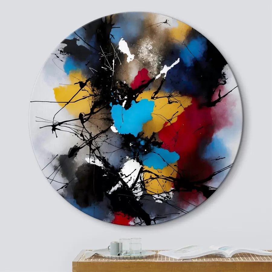 Wandbilder Abstraktion, Farbspritzer r38718