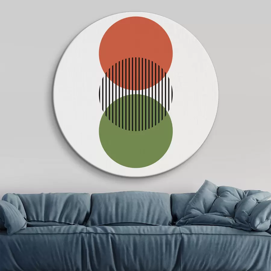 Wandbilder Geometrische Abstraktion des Bauhauses r39263