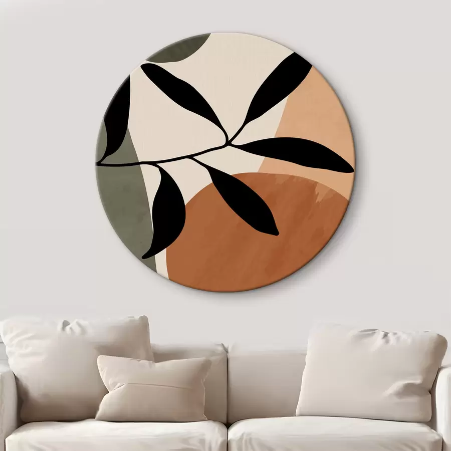 Wandbilder Zweige auf abstraktem Hintergrund r36481