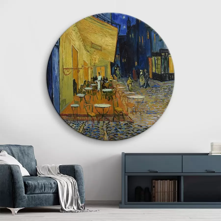 Wandbilder Caféterrasse bei Nacht, Vincent van Gogh r12313
