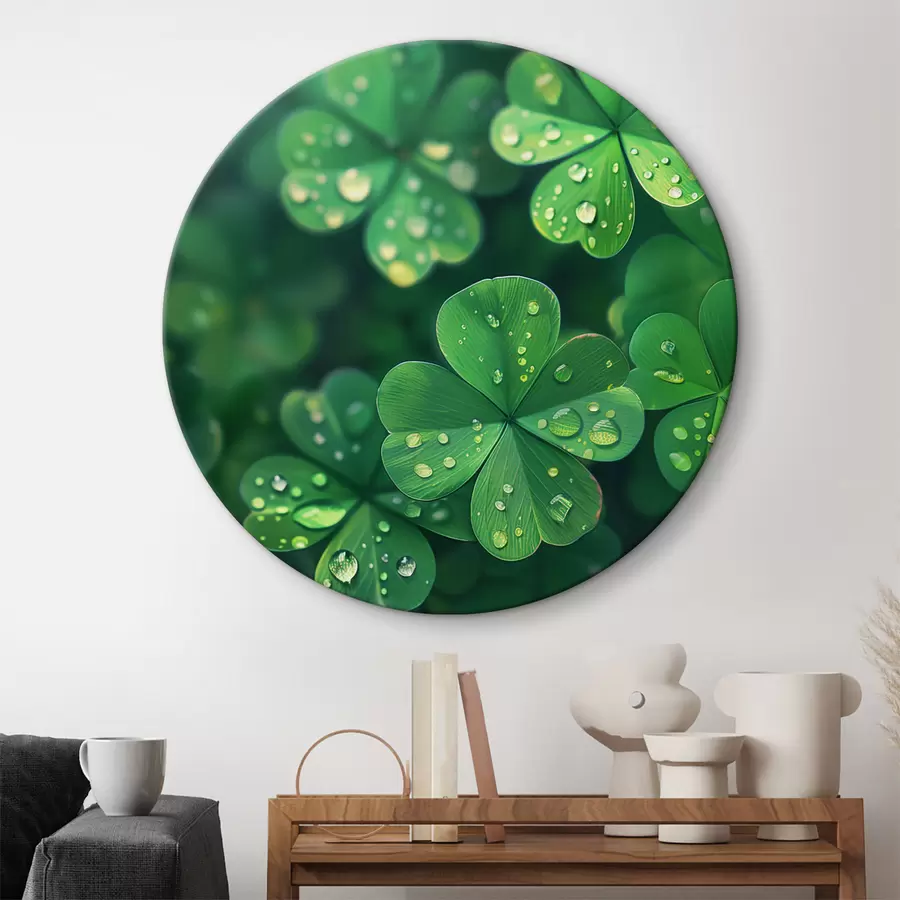 Wandbilder Kleeblatt r39216