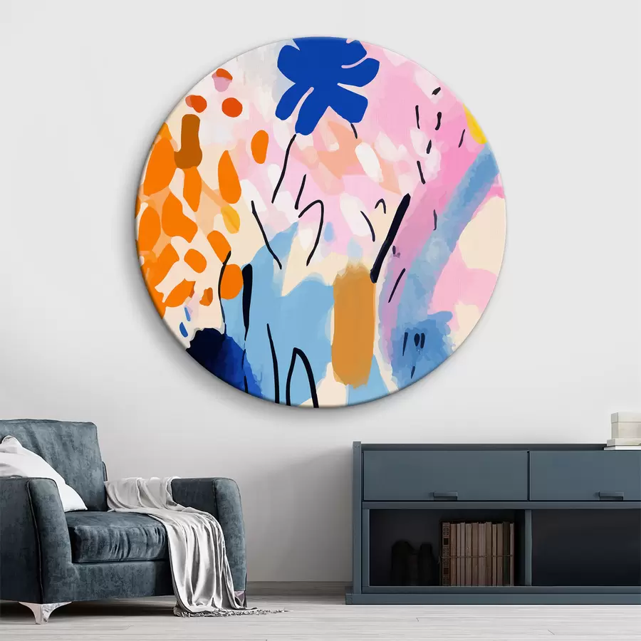 Wandbilder Bunte Abstraktion I r36596