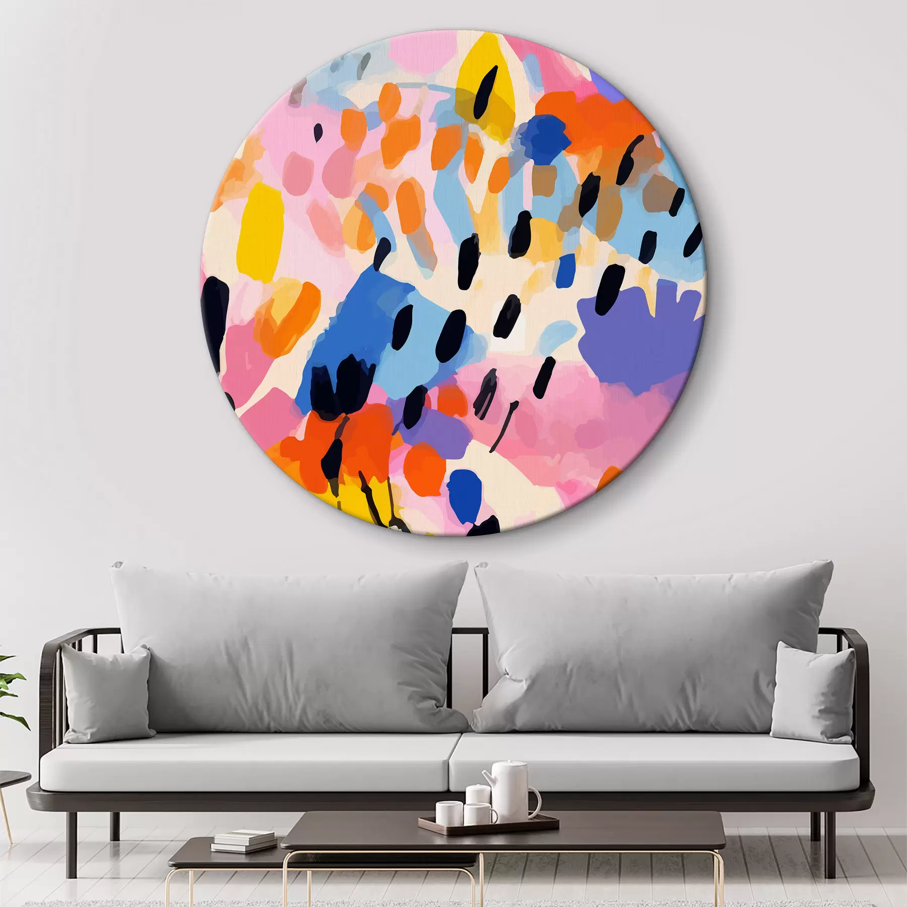 Wandbilder Bunte Abstraktion II r36597
