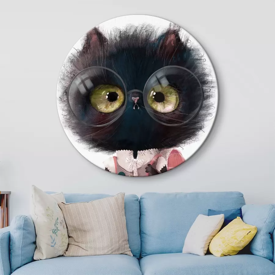 Wandbilder Neugierde hinter der Brille r34994