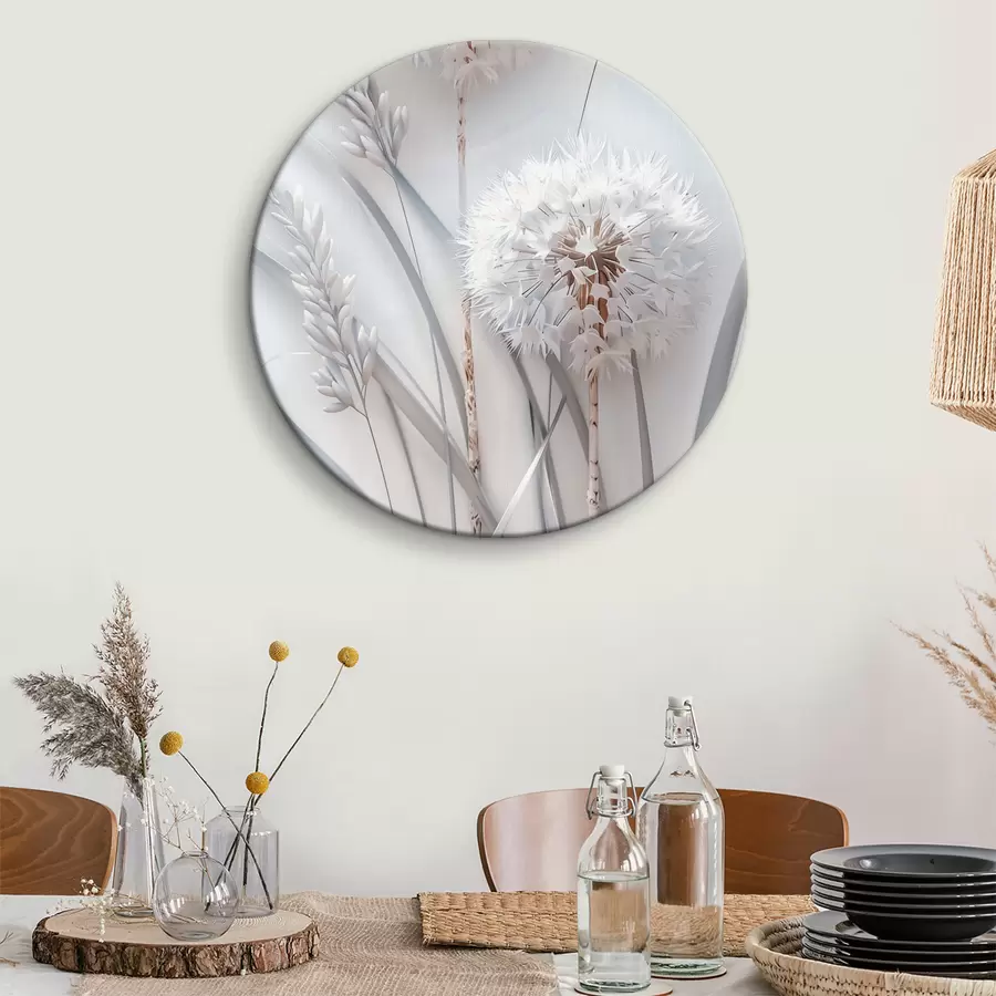 Wandbilder Löwenzahn auf hellem Hintergrund r39787