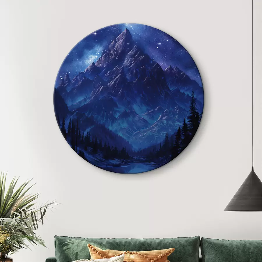 Wandbilder Träume, Sterne, Velaris, lila r40009