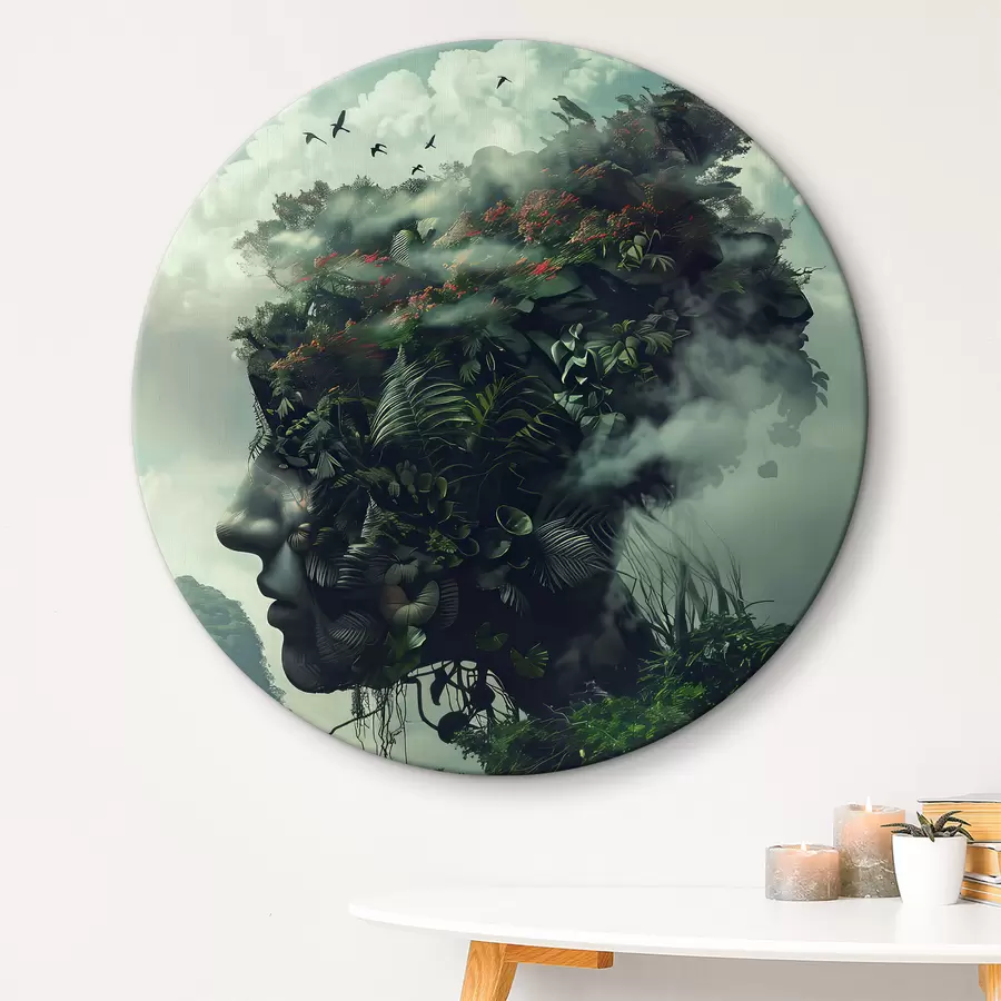 Wandbilder Gesichter in den Bergen r38262