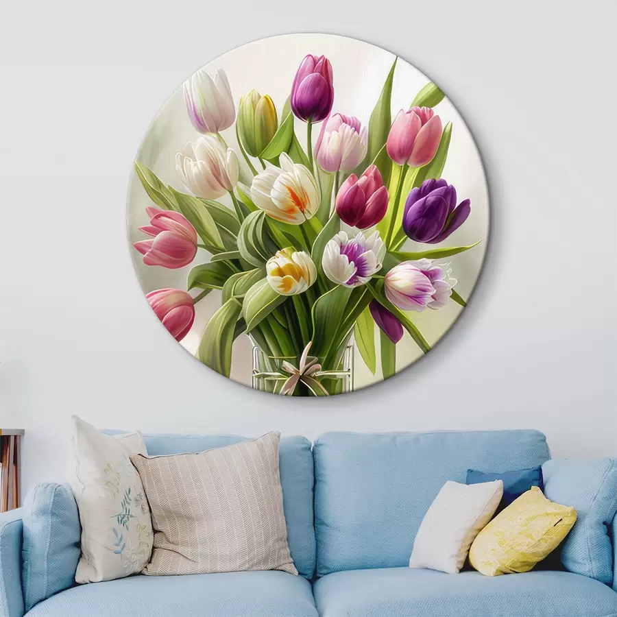Wandbilder Blume, Pflanze und Blumentopf r31219