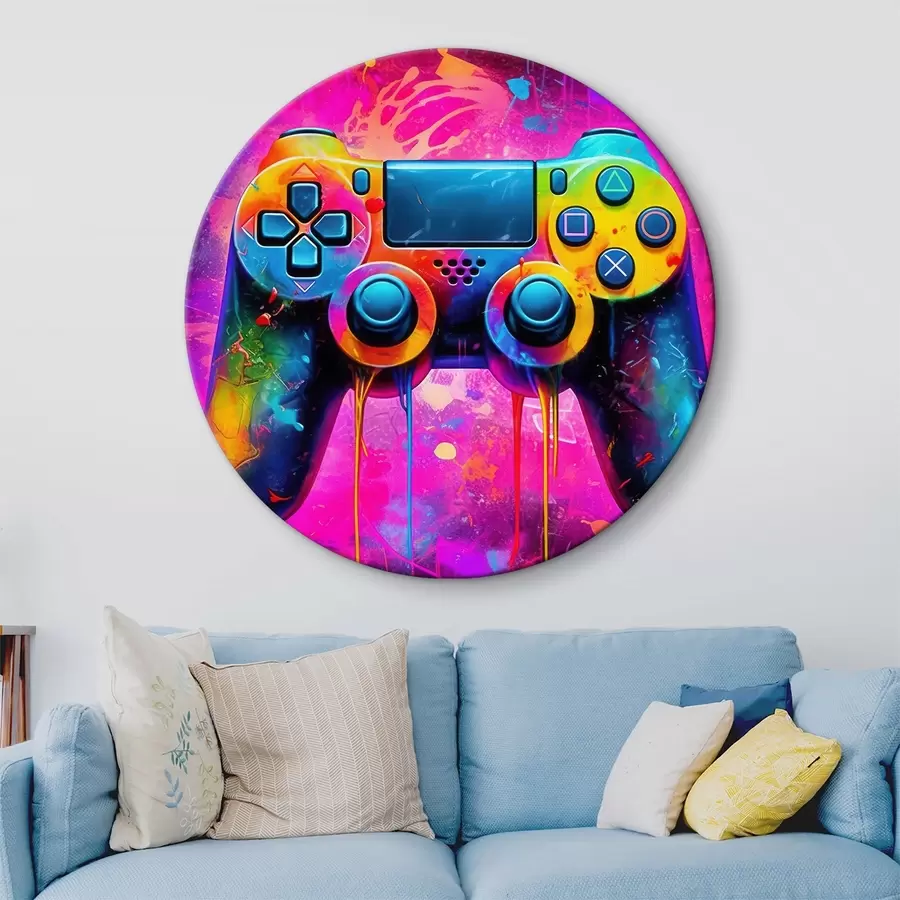 Wandbilder Licht, Kunst und Schrift r34262