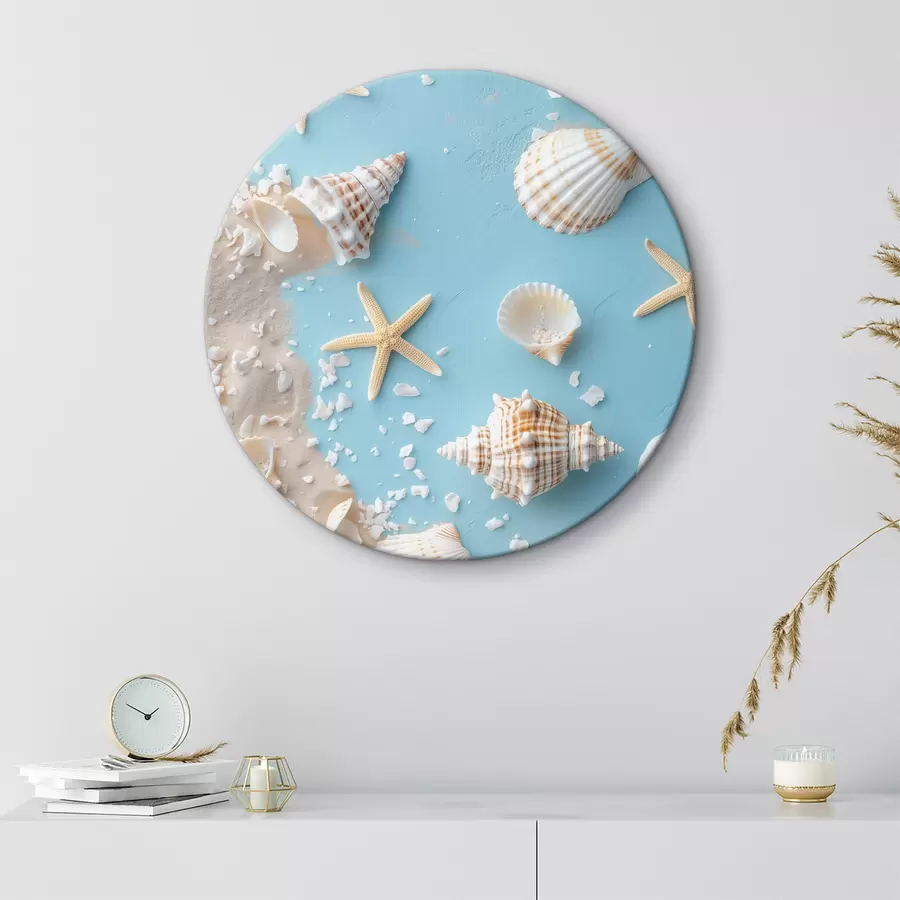 Wandbilder Navy-Muster r39806