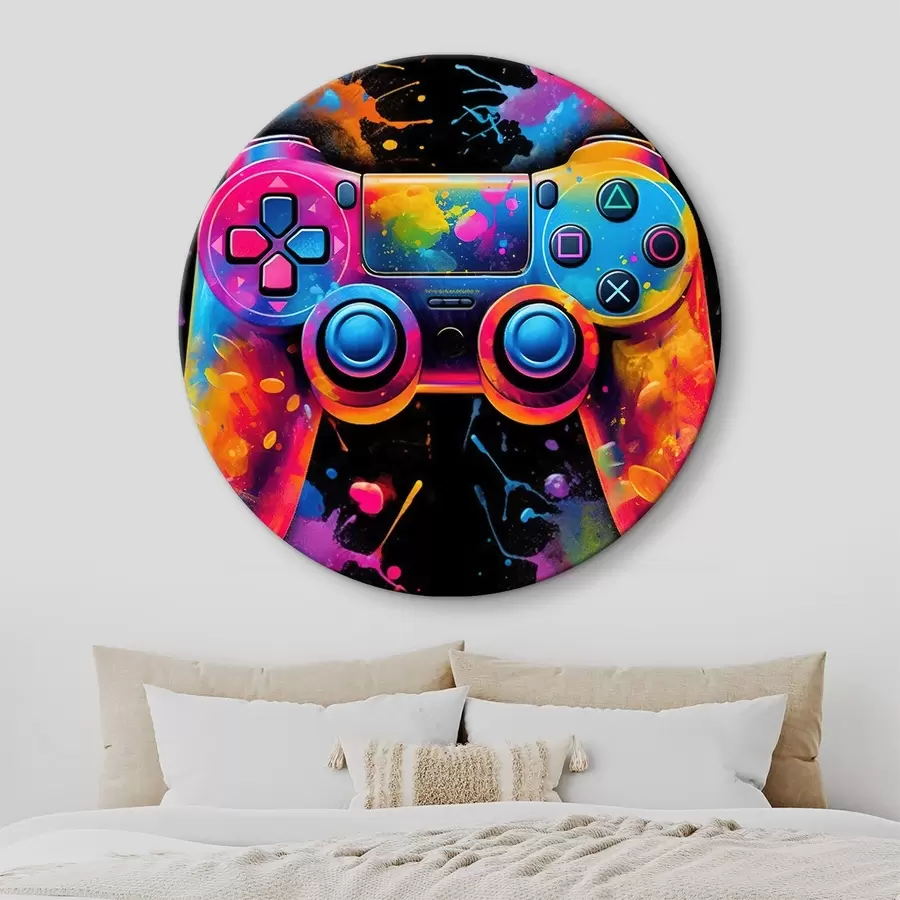 Wandbilder Organismus, Farbe und Schrift r34260