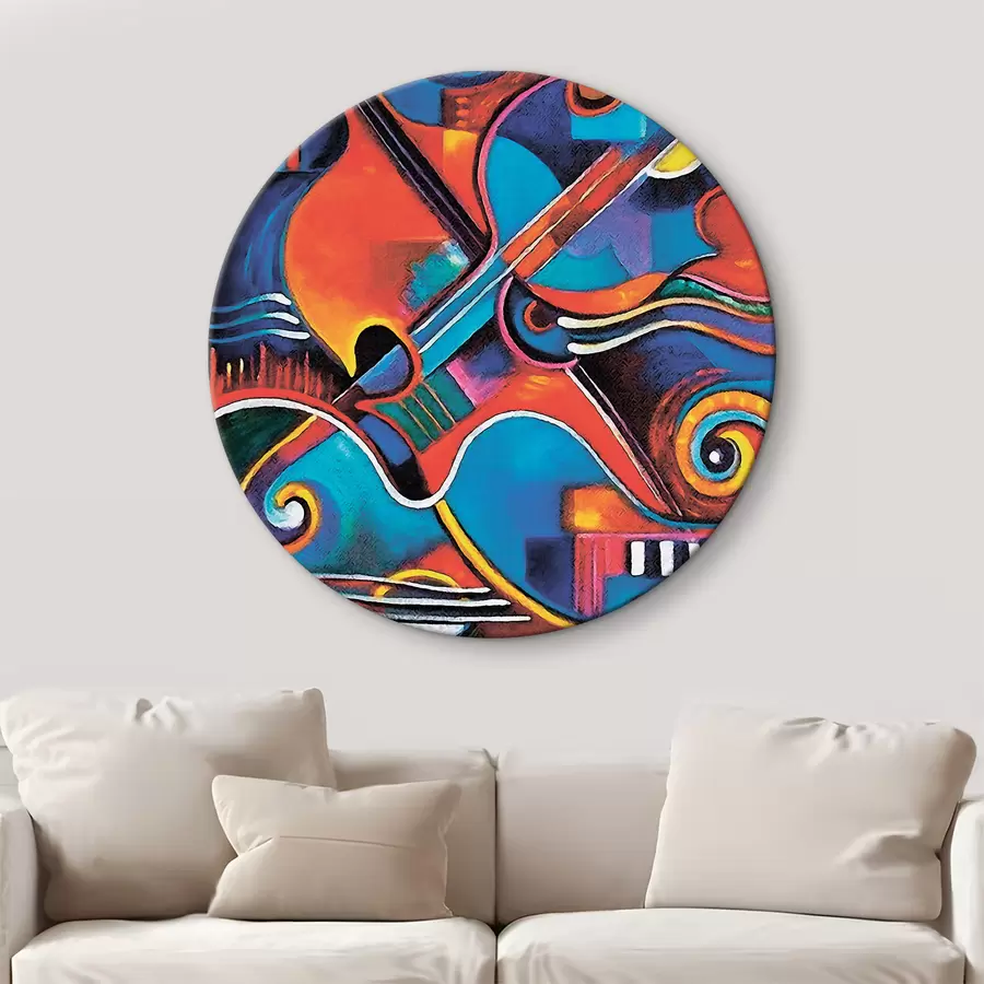 Wandbilder Farbe, Kunst und Kunstfarbe r00324