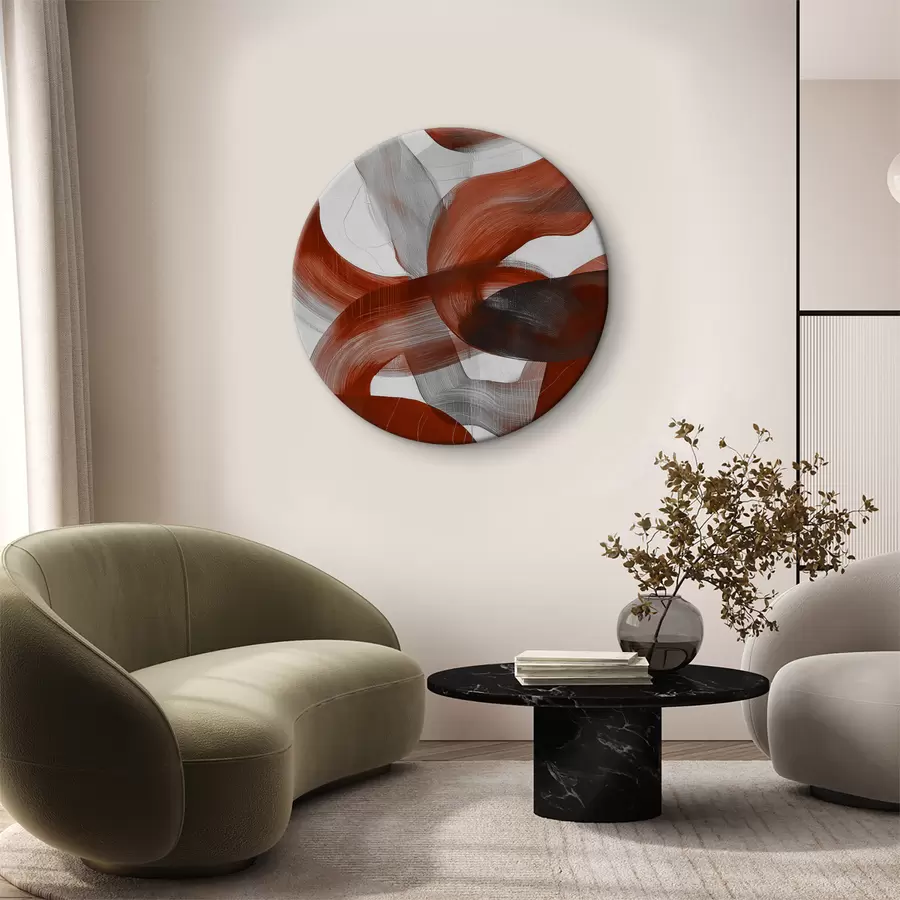 Wandbilder zerkratzte Farbe Abstraktion r40247