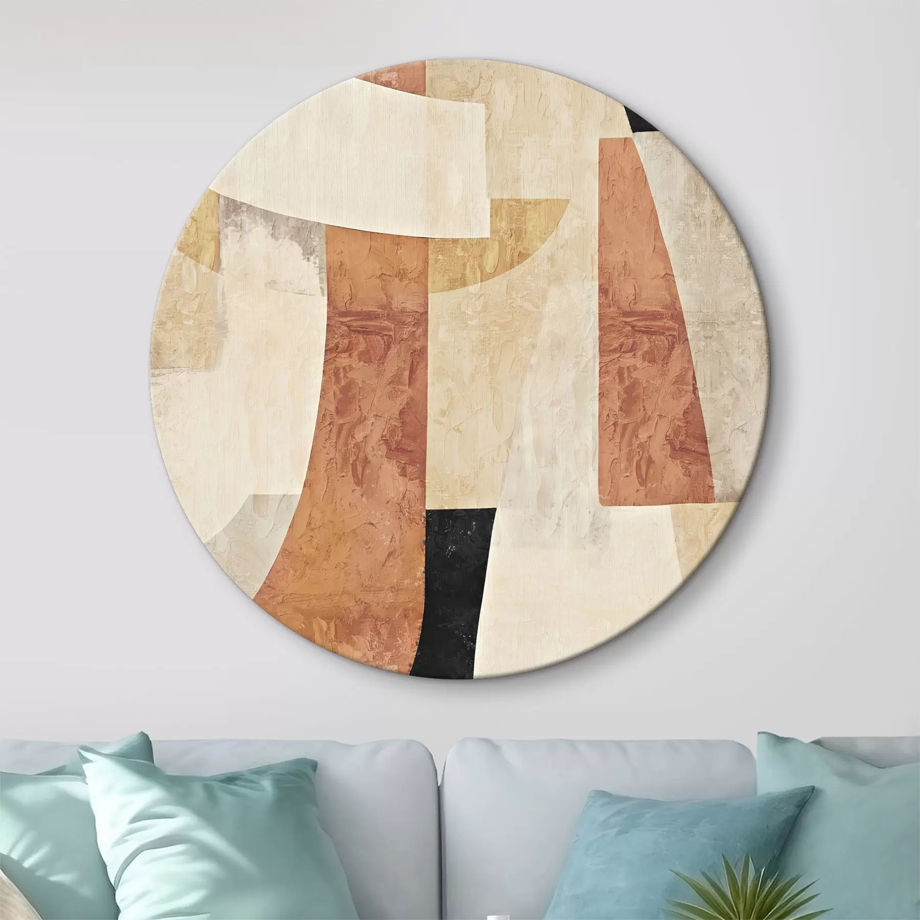 Wandbilder Texturierte geometrische Abstraktion r37284