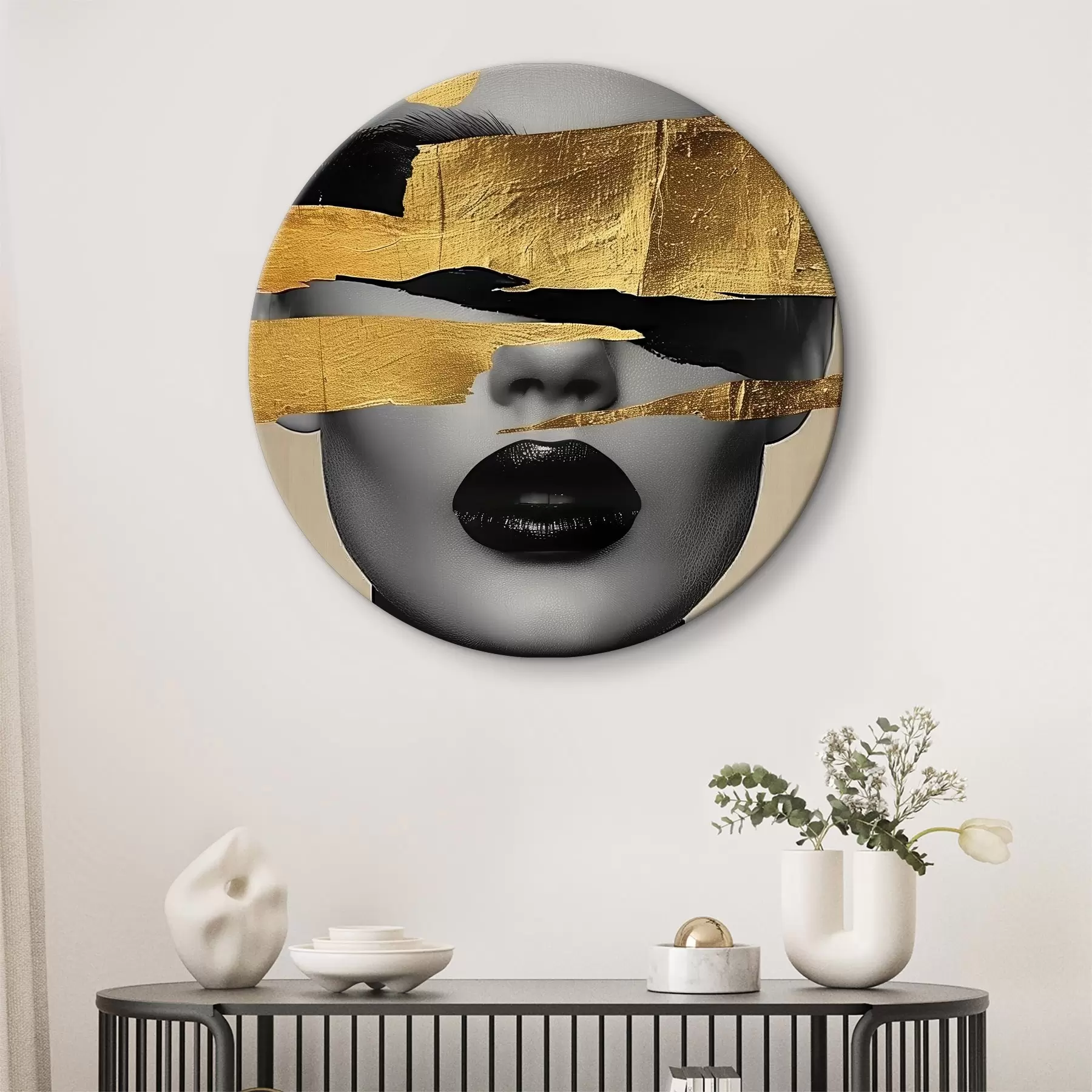 Wandbilder Das Gesicht eines Mädchens r39875