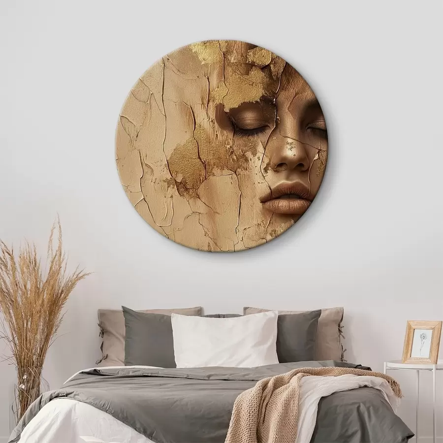 Wandbilder Das Gesicht eines Mädchens r39997