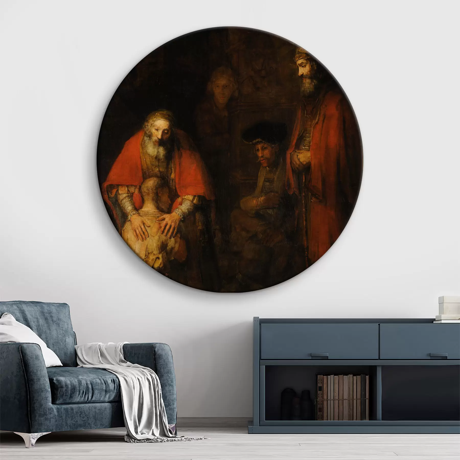 Wandbilder Die Rückkehr des verlorenen Sohnes, Rembrandt r16099