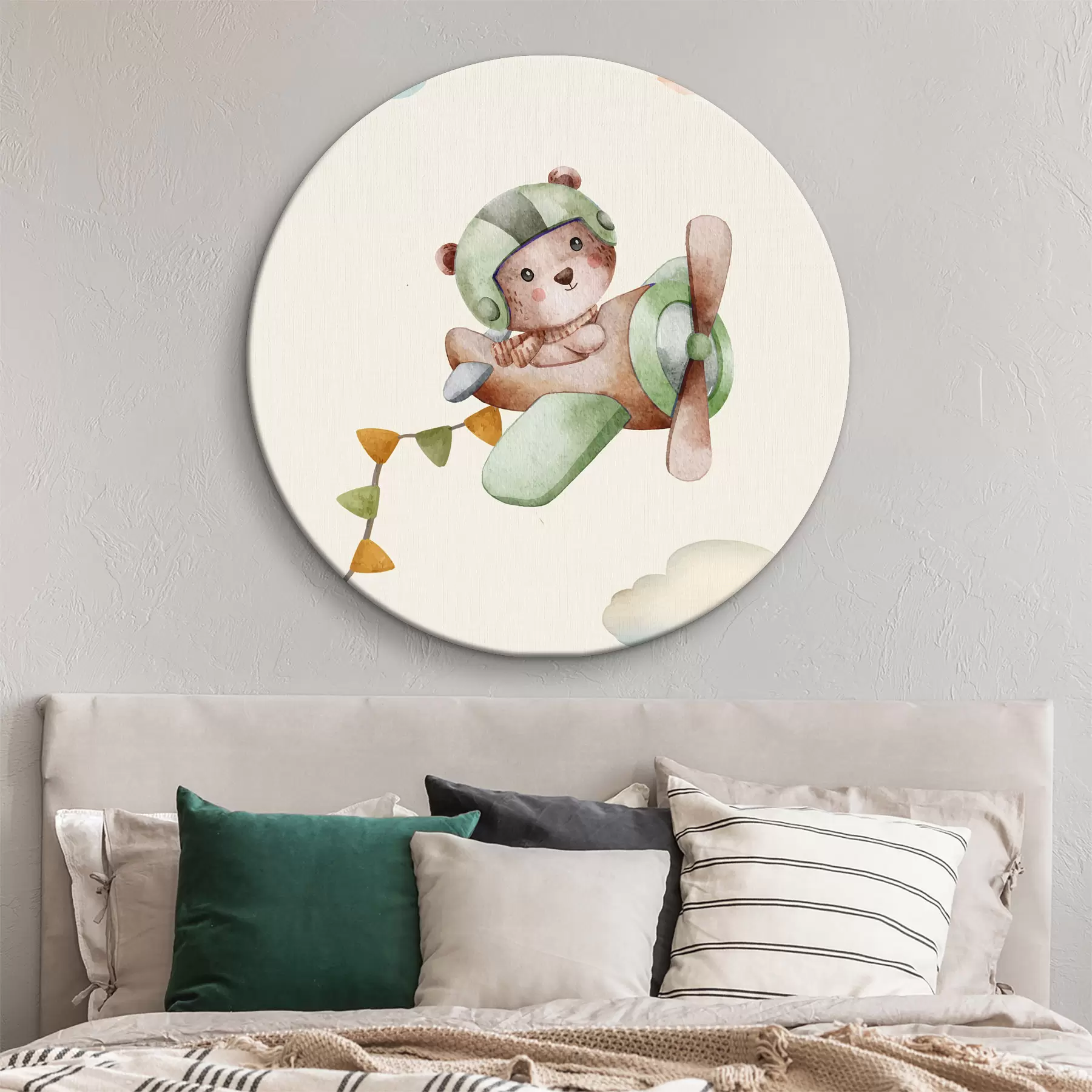 Wandbilder Der Diebstahl eines Teddybären aus einem Medizinschrank r37916