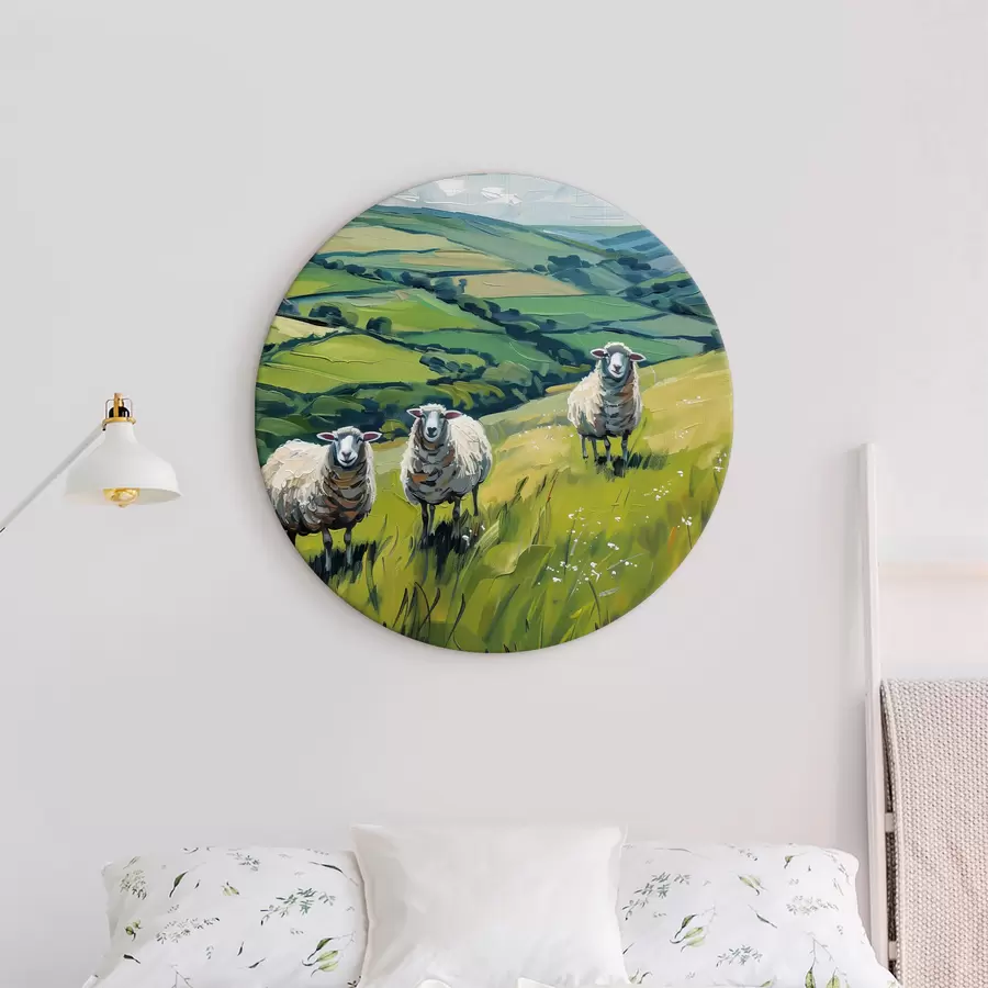 Wandbilder Drei Schafe r40197