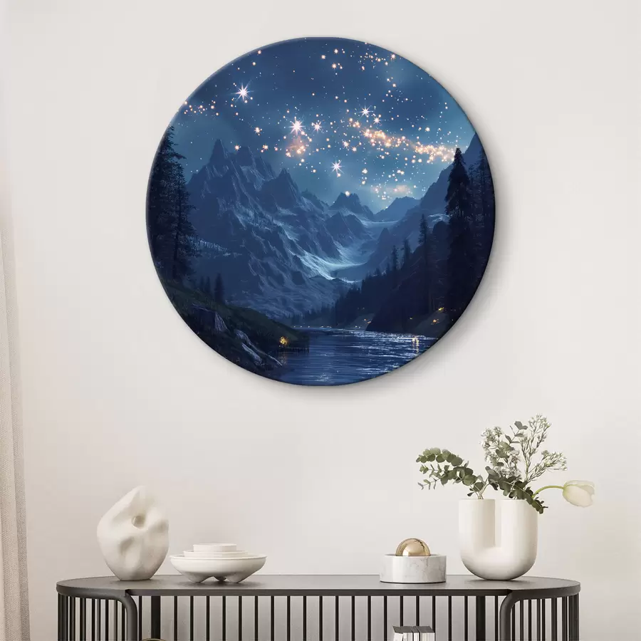 Wandbilder Velaris, Berge, Sterne r40010
