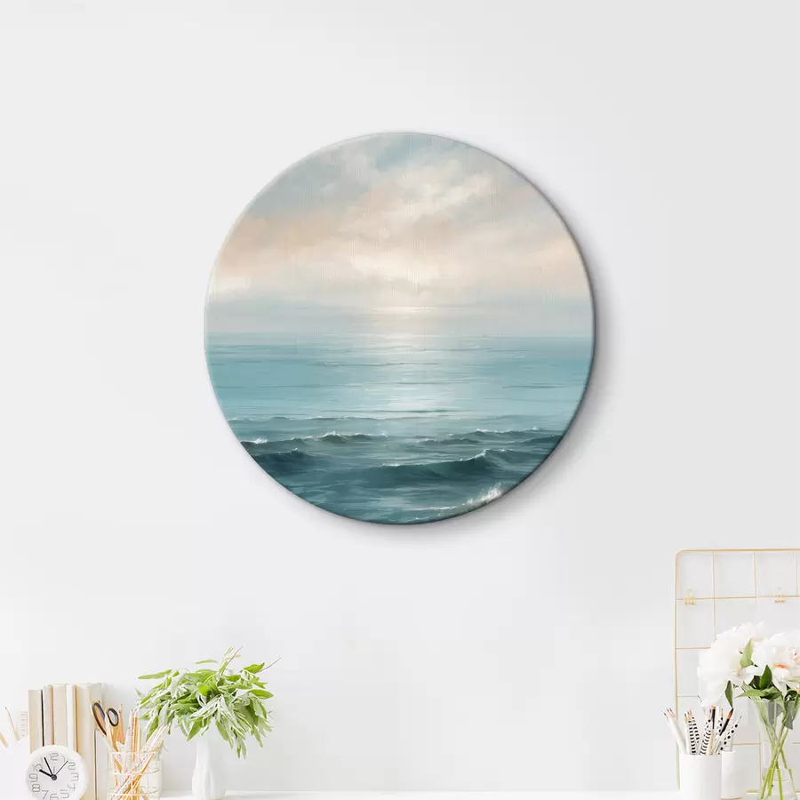 Wandbilder Wellenförmiges Meer r40345