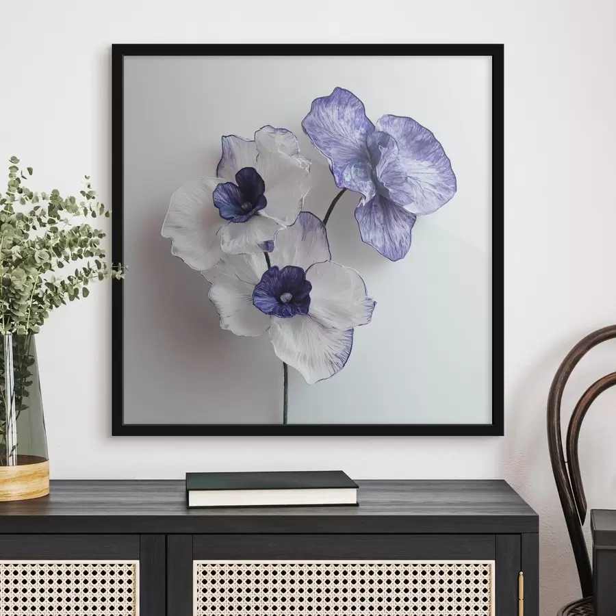 Fototapete Prächtige Orchideen auf einem Zweig f42044