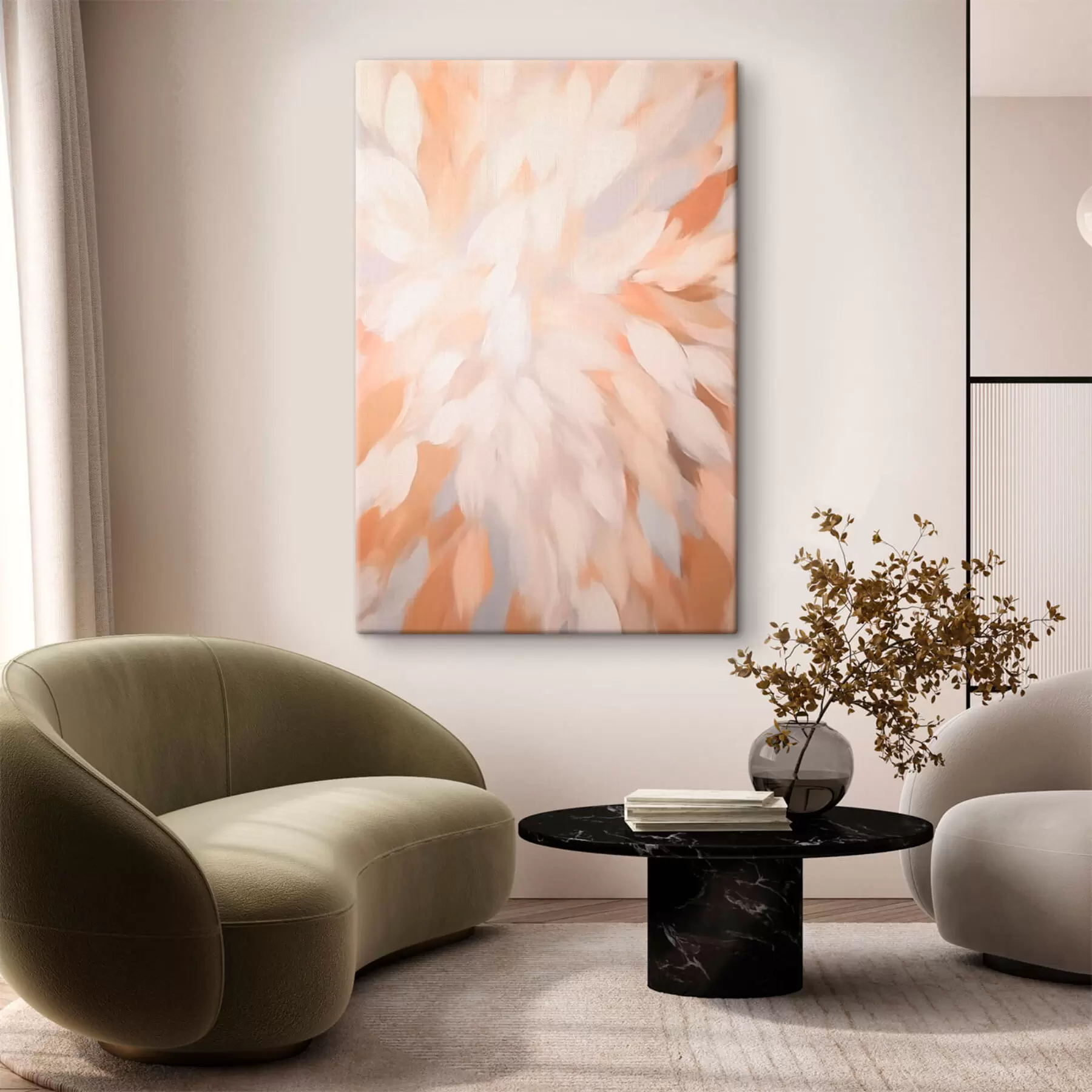 Wandbilder Abstrakte Blätter s41794