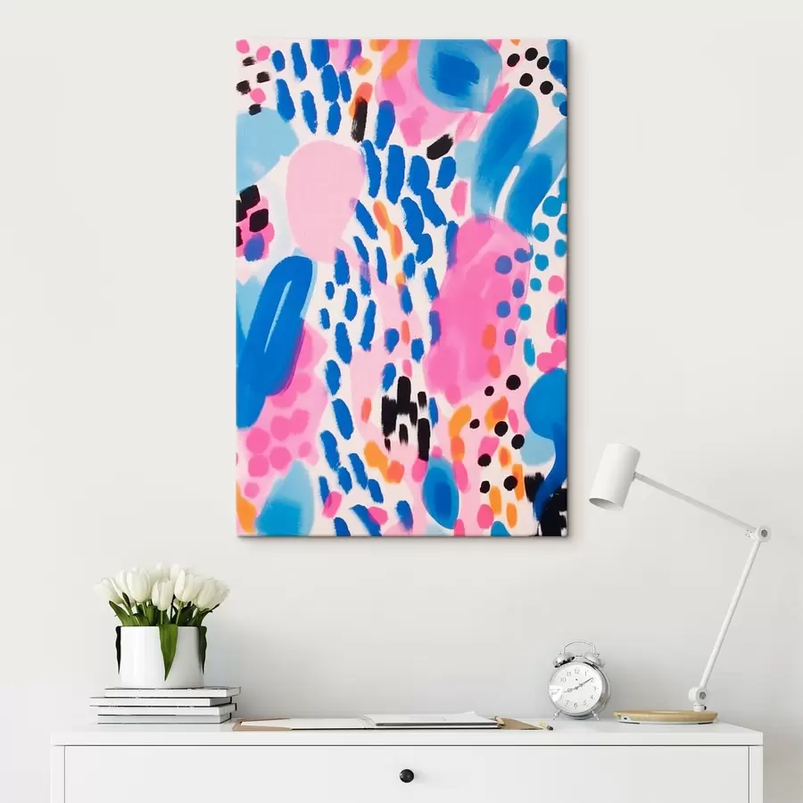 Wandbilder Farbenfrohe Abstraktion s41805