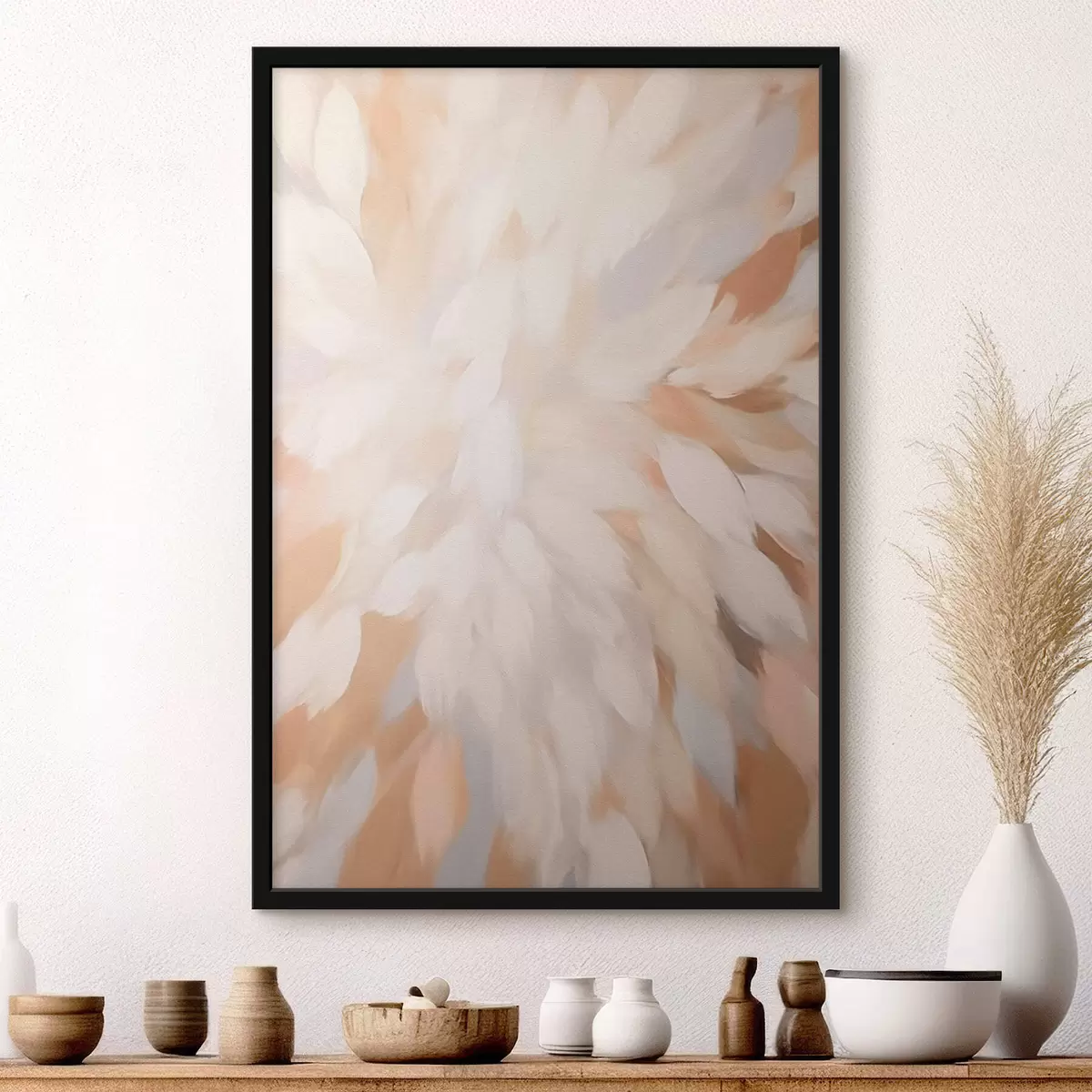 Poster Abstrakte Blätter f41794