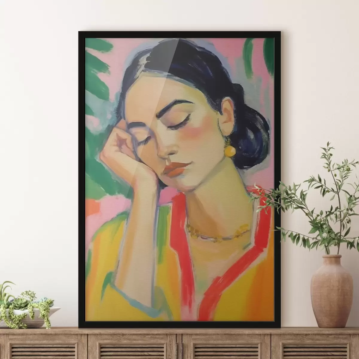 Poster Schöne Frau f41796