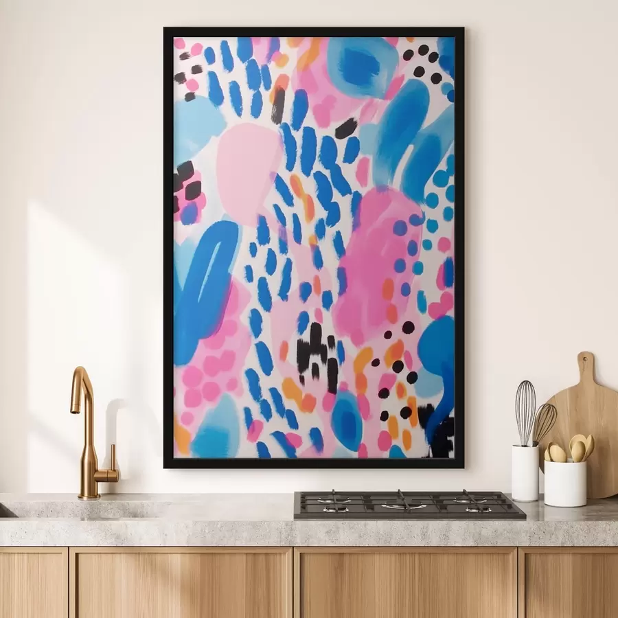 Fototapete Farbenfrohe Abstraktion f41805