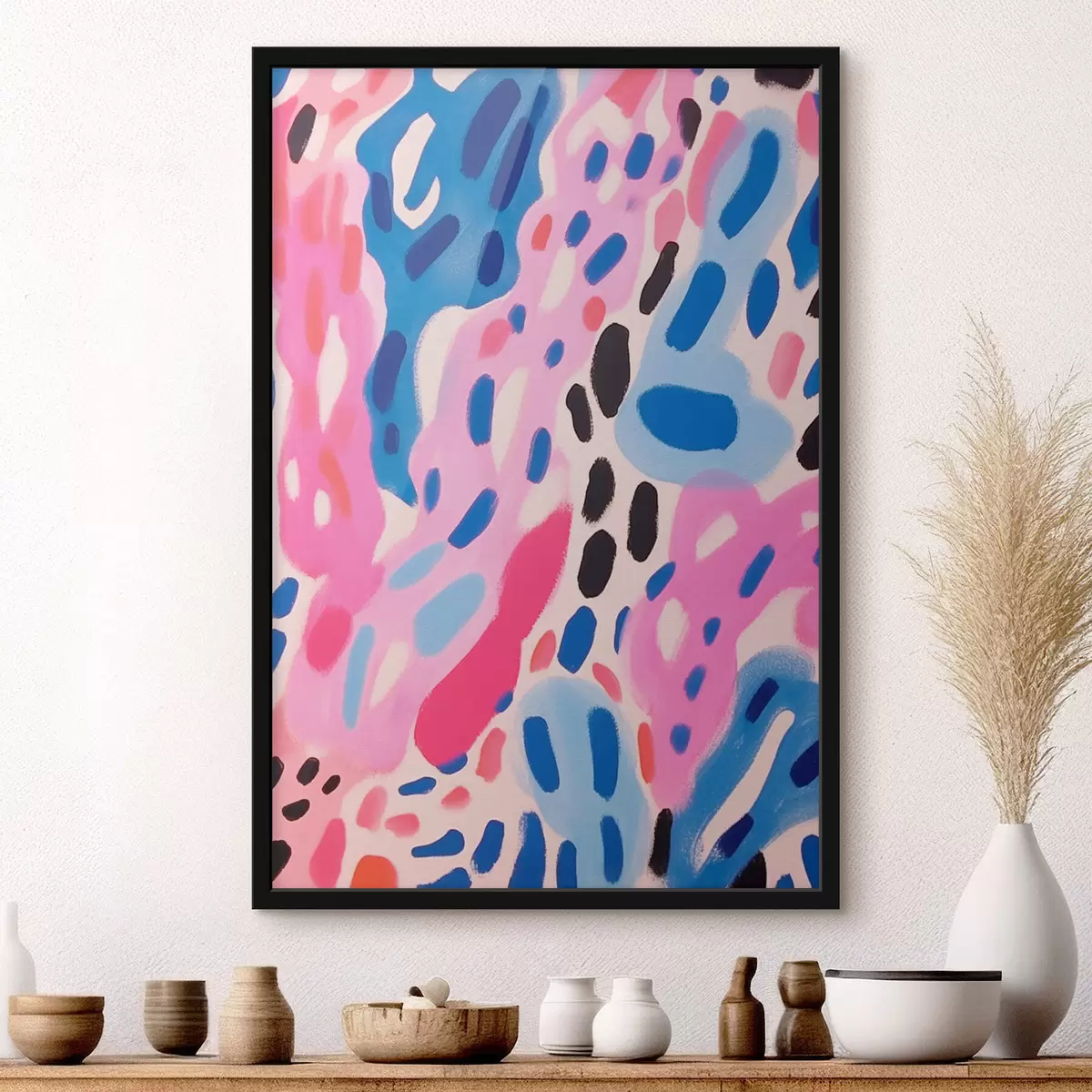 Poster Farbenfrohe Abstraktion f41806