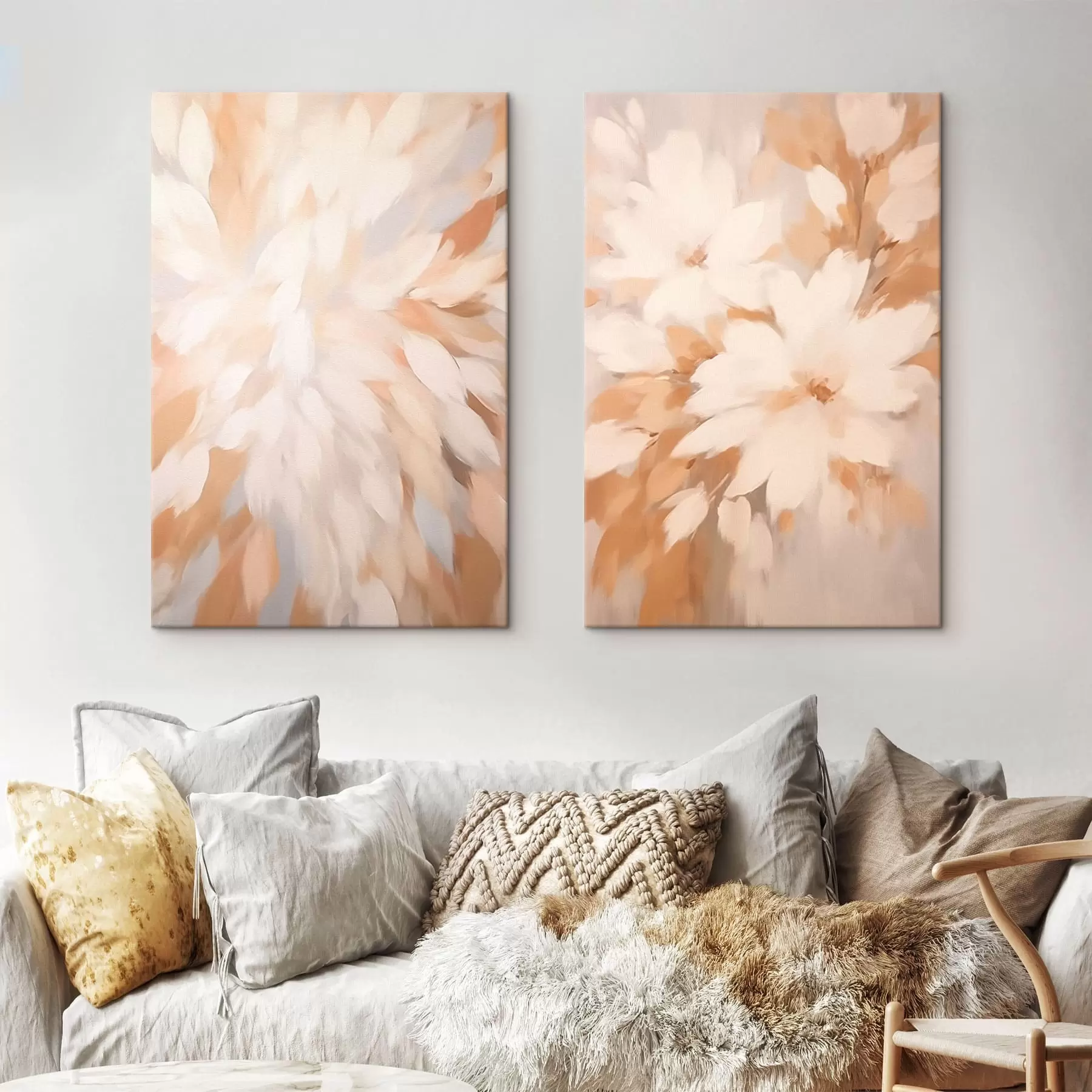 Wandbilder Blumen und Blätter m00391