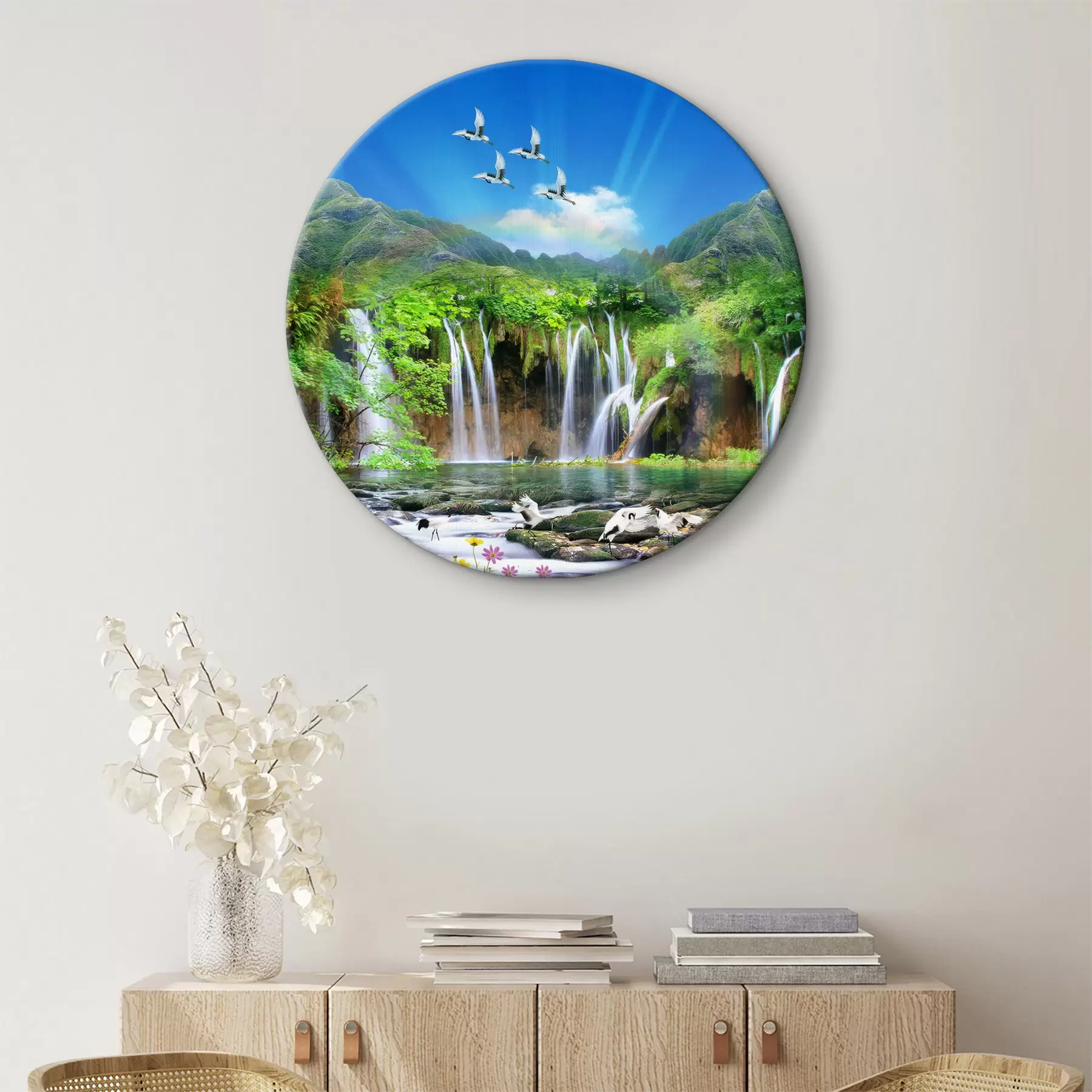 Wandbilder Wasser, Himmel und Wolken r03428