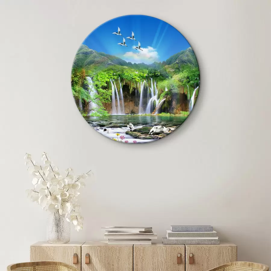 Wandbilder Wasser, Himmel und Wolken r03428