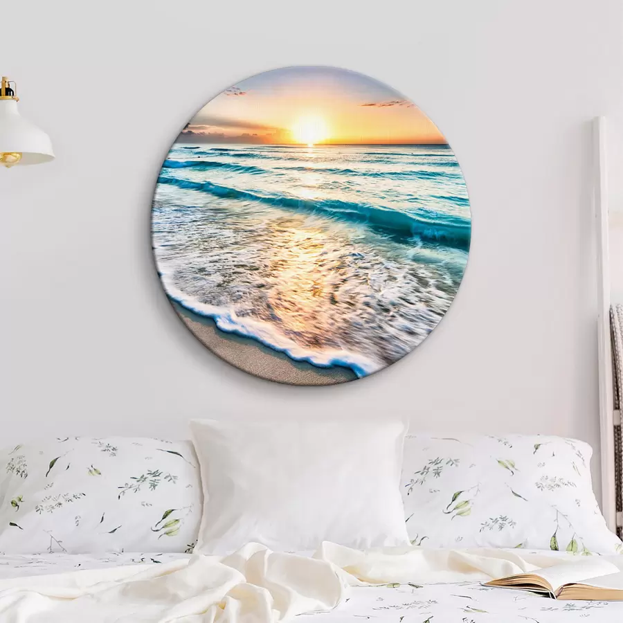 Wandbilder Azurblaue Brandung r08091