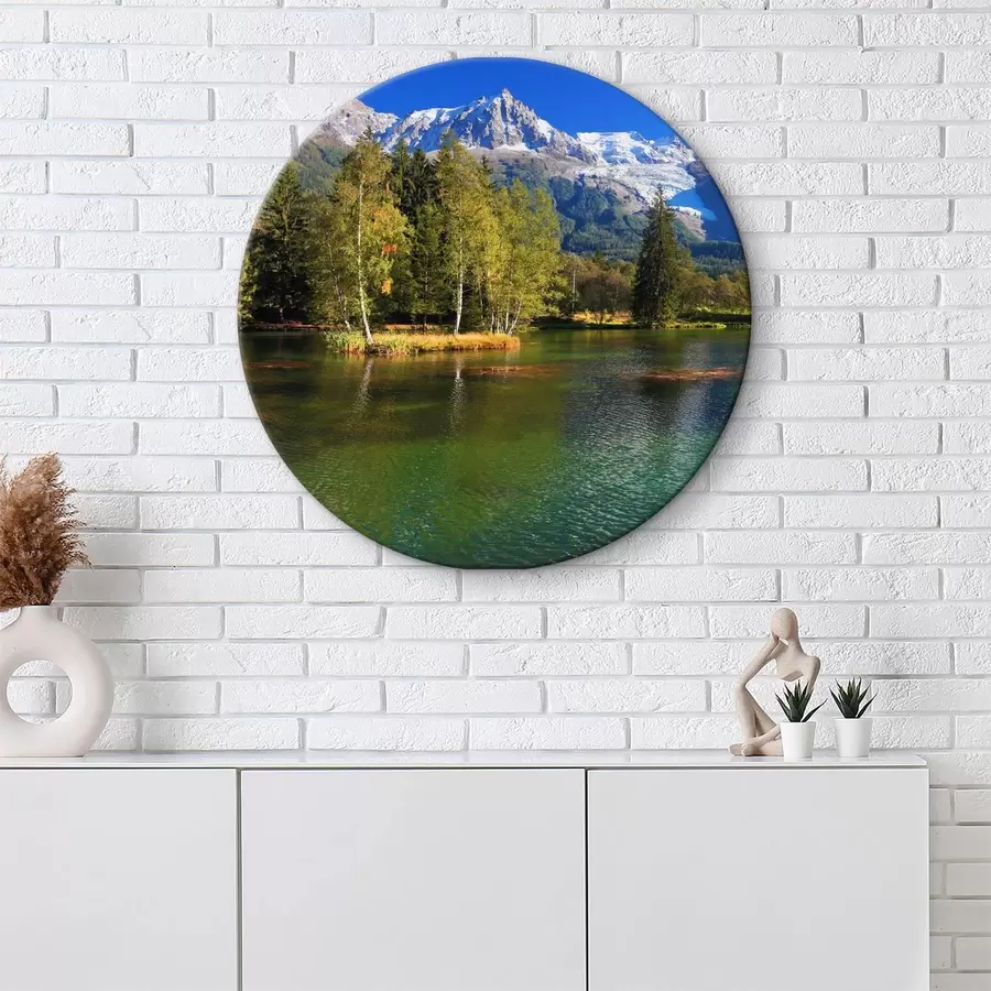 Wandbilder Wasser, Himmel und Berge r08443