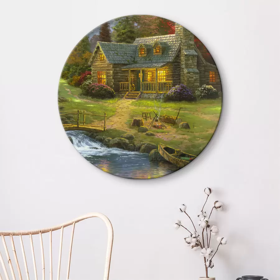 Wandbilder Pflanze, Wasser und Fenster r15144