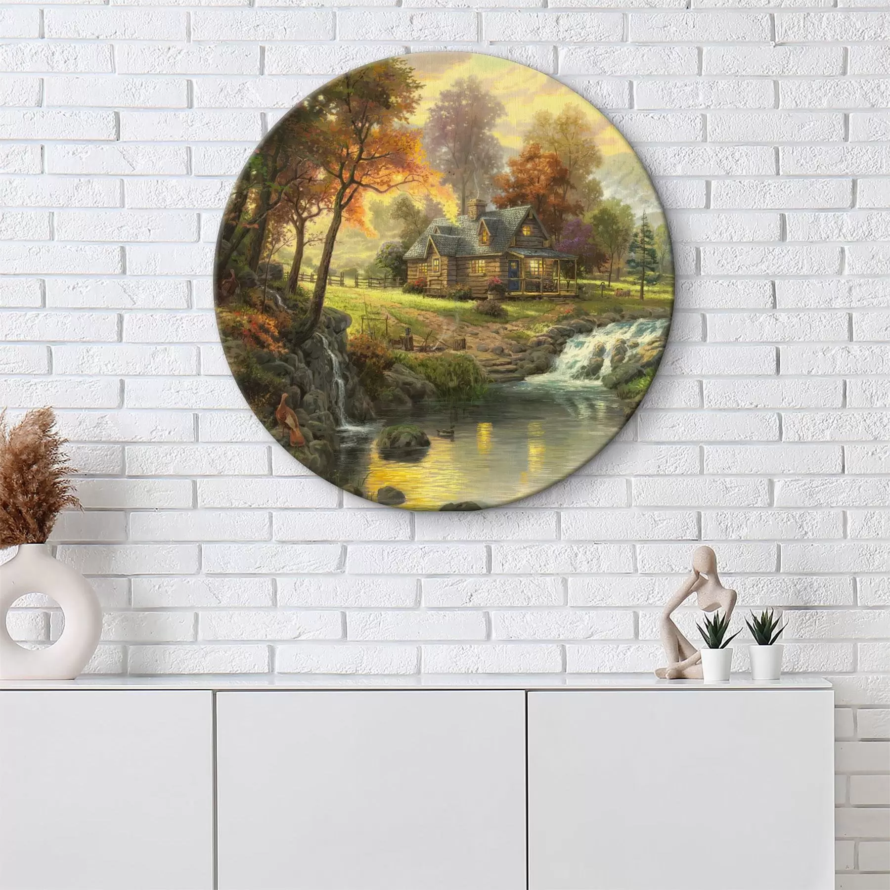 Wandbilder Wasser, Pflanzen und natürliche Landschaft r15161