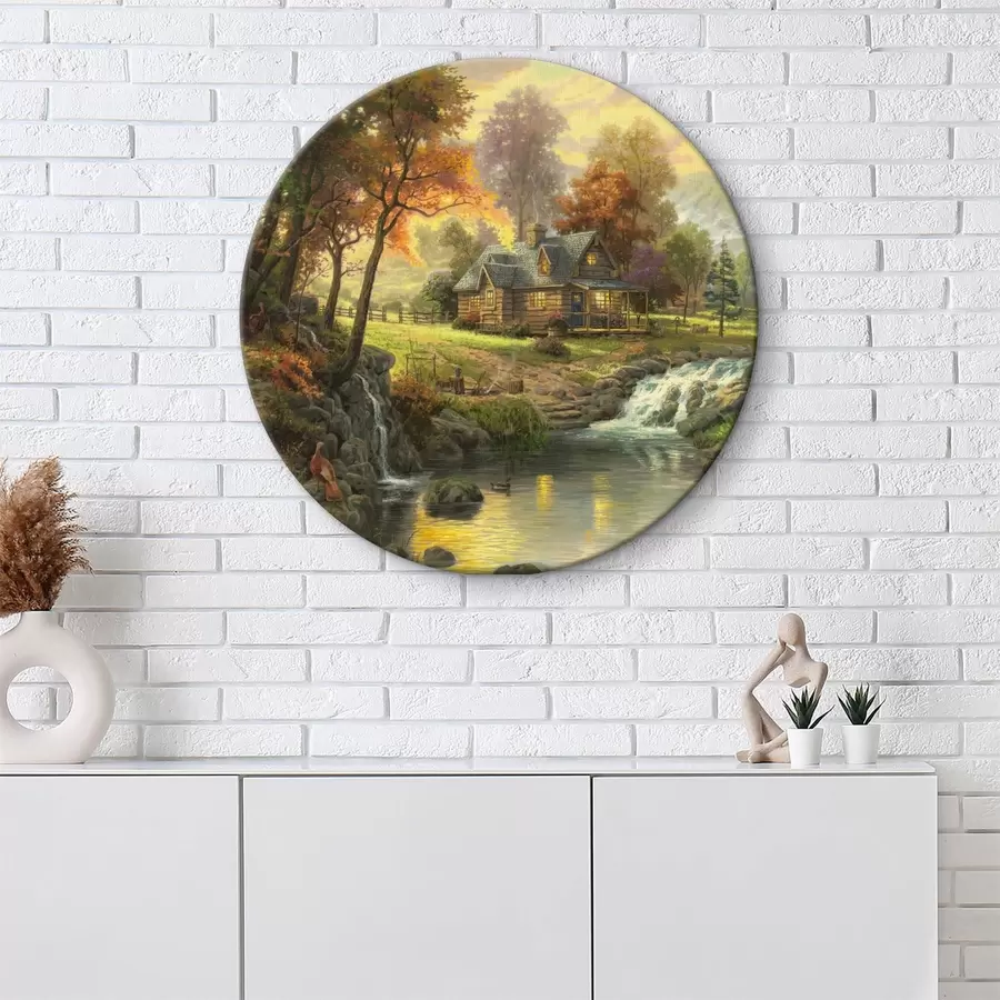 Wandbilder Wasser, Pflanzen und natürliche Landschaft r15161