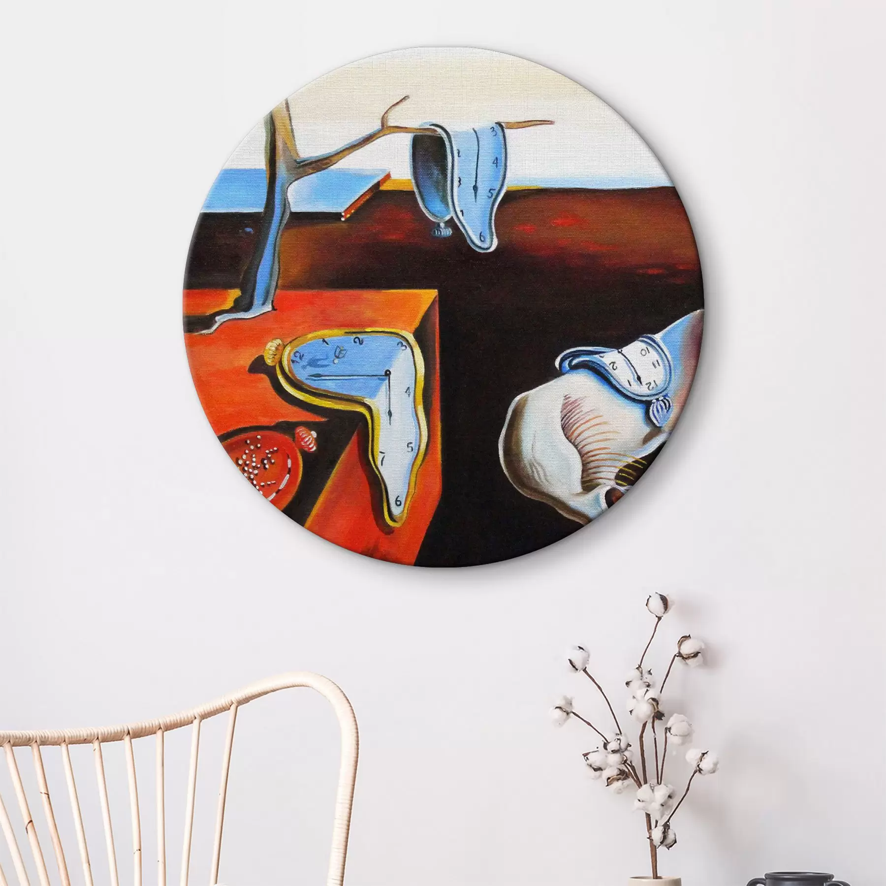 Wandbilder Das Fortbestehen der Erinnerung, Salvador Dalí r16070