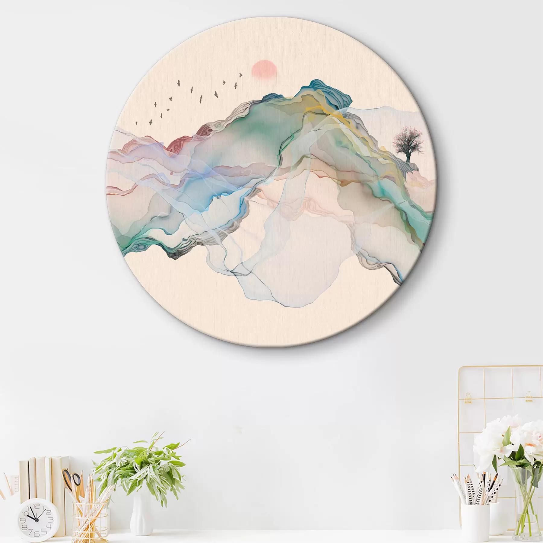 Wandbilder Welt, Hang und Farbe r32936