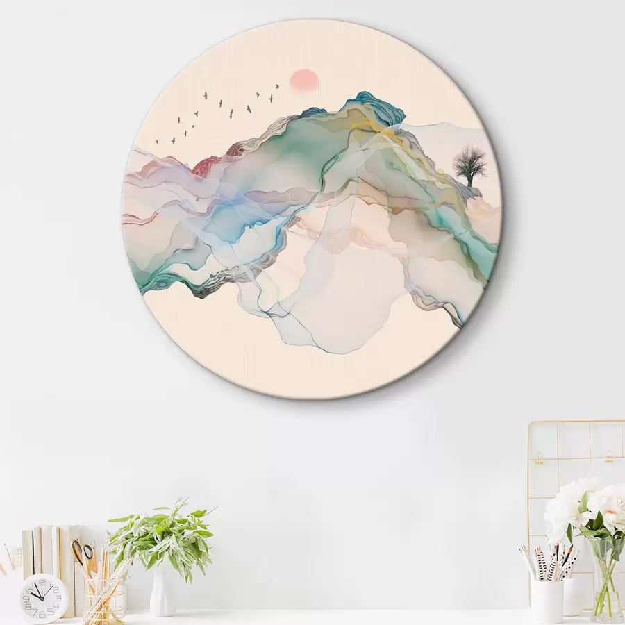 Wandbilder Welt, Hang und Farbe r32936