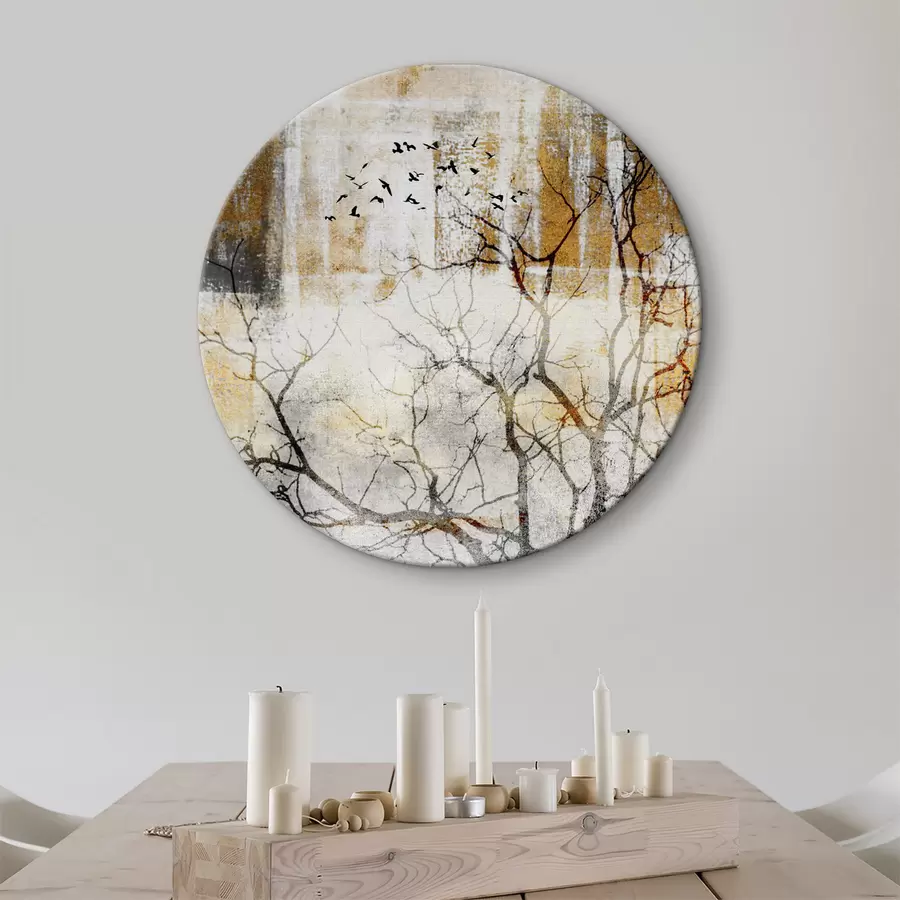 Wandbilder Braun, Farbe und Rechteck r33076