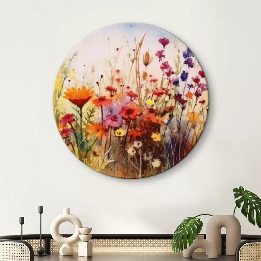 Wandbilder Blume, Pflanze und Wolke r33666