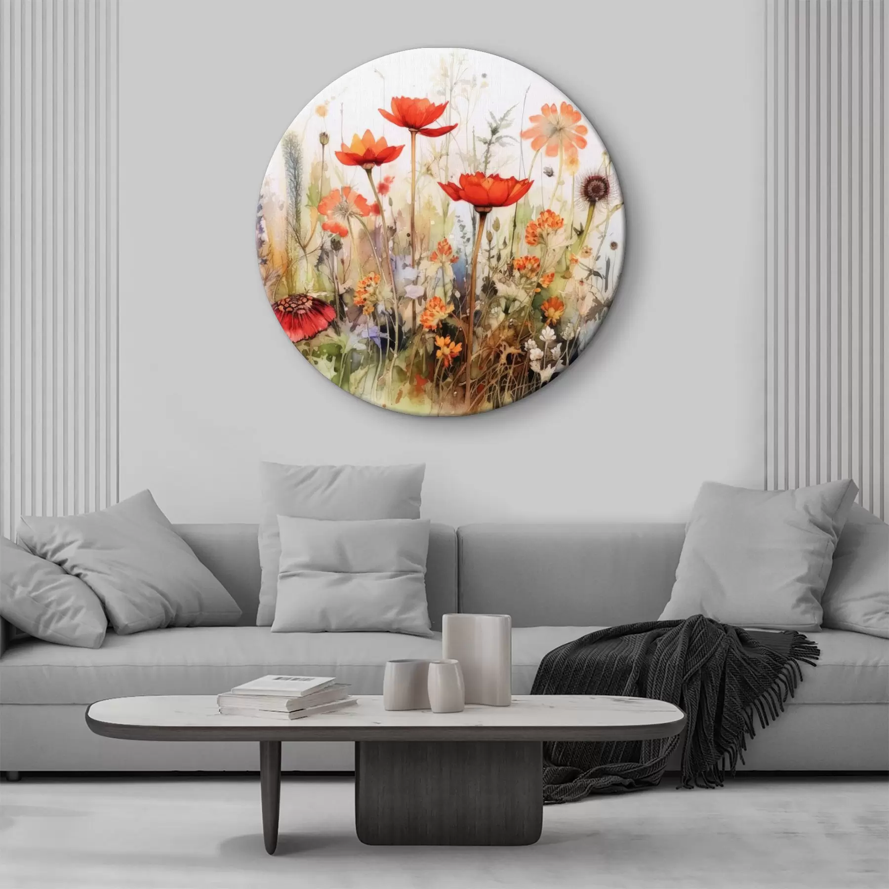 Wandbilder Blumen, Pflanzen und Farben r33675