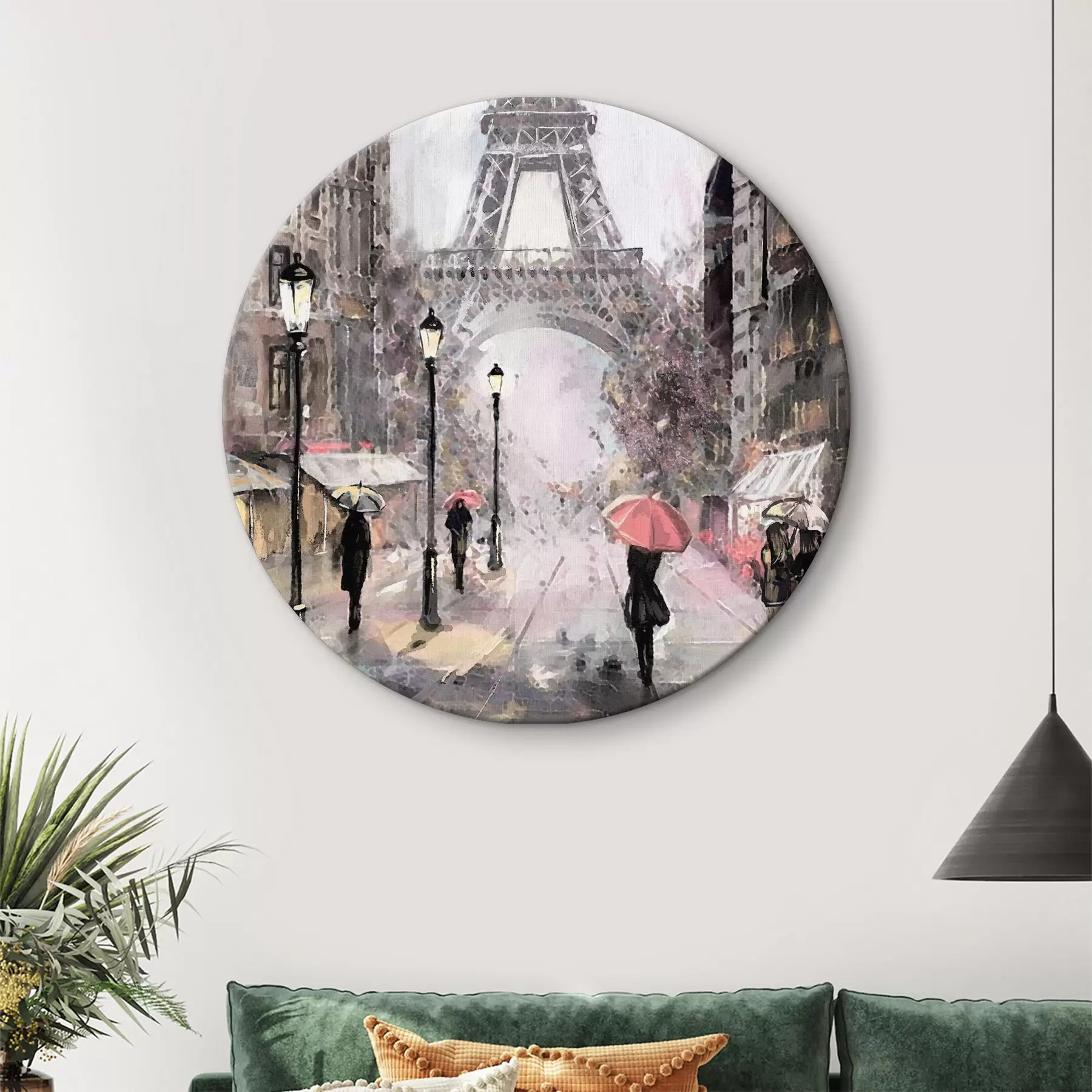 Wandbilder Gebäude, Anlagen und Farbe r33719