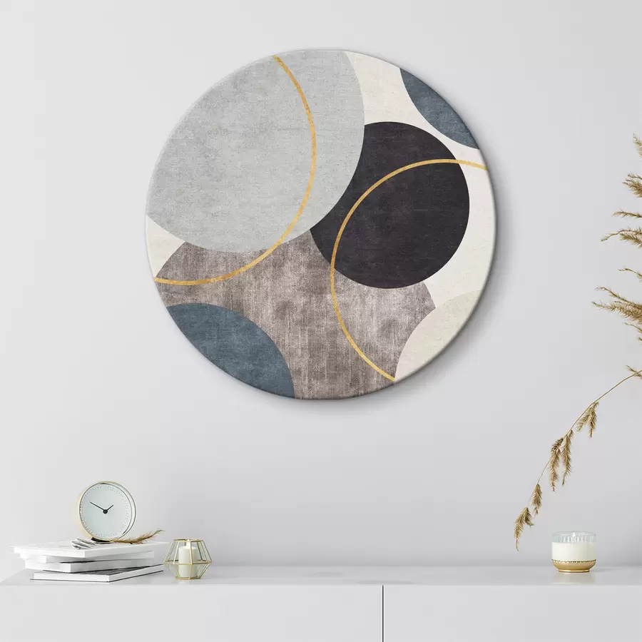 Wandbilder Grau, Kunst und Muster r34791